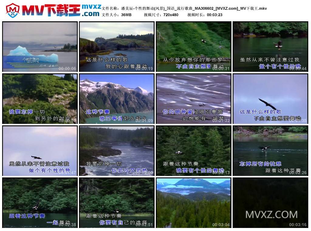 潘美辰-个性的舞动(风景)_国语_流行歌曲_MA306602